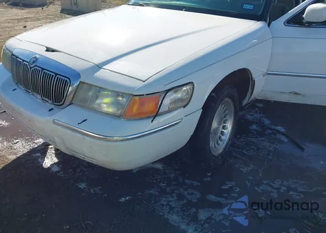 2000 Mercury Grand Marquis Ls из США, поврежденный, VIN 2MEFM75W7YX672234